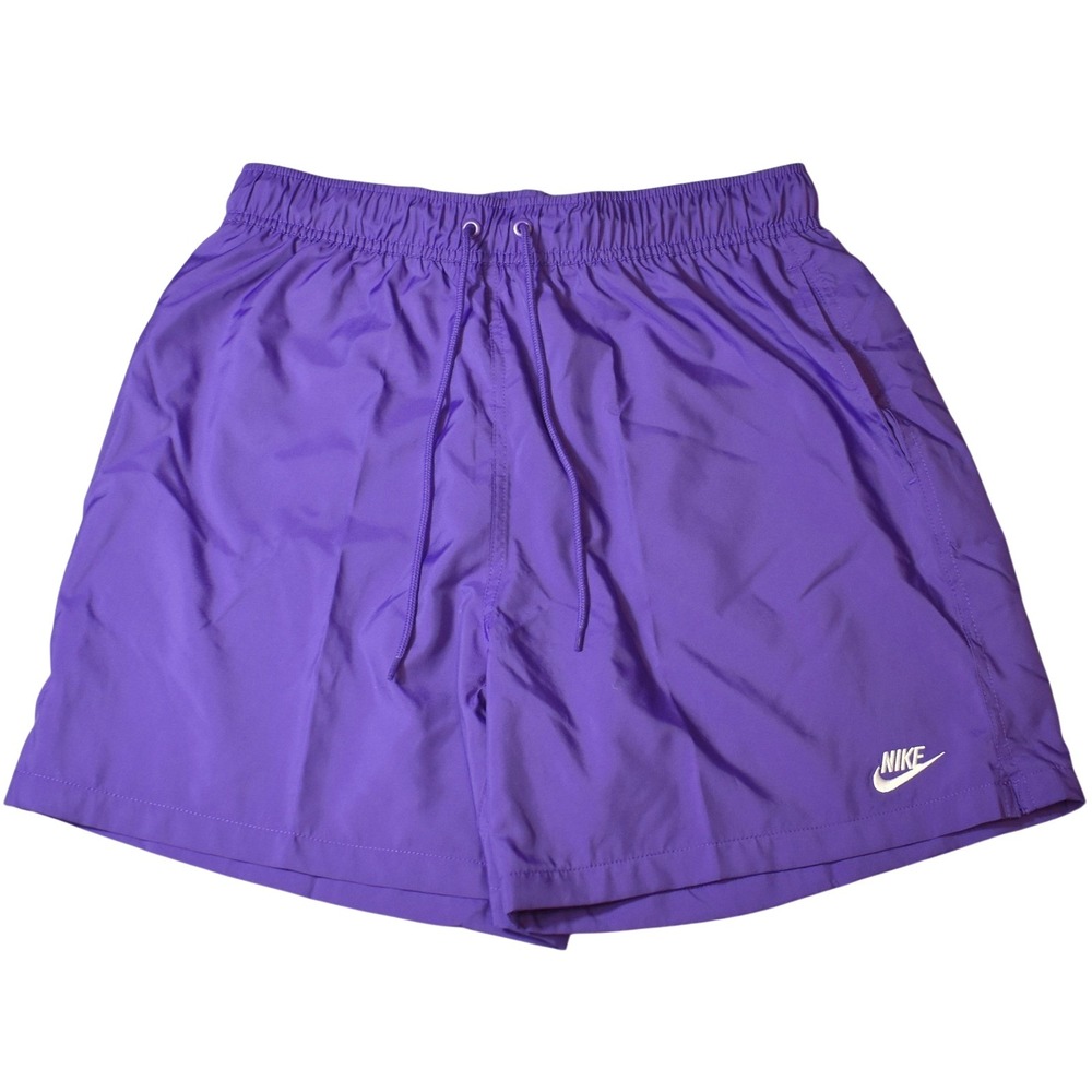 Nike Club Woven Flow Shorts Men's M Purple Wild Grape Mesh Lined NWT FN3307-507